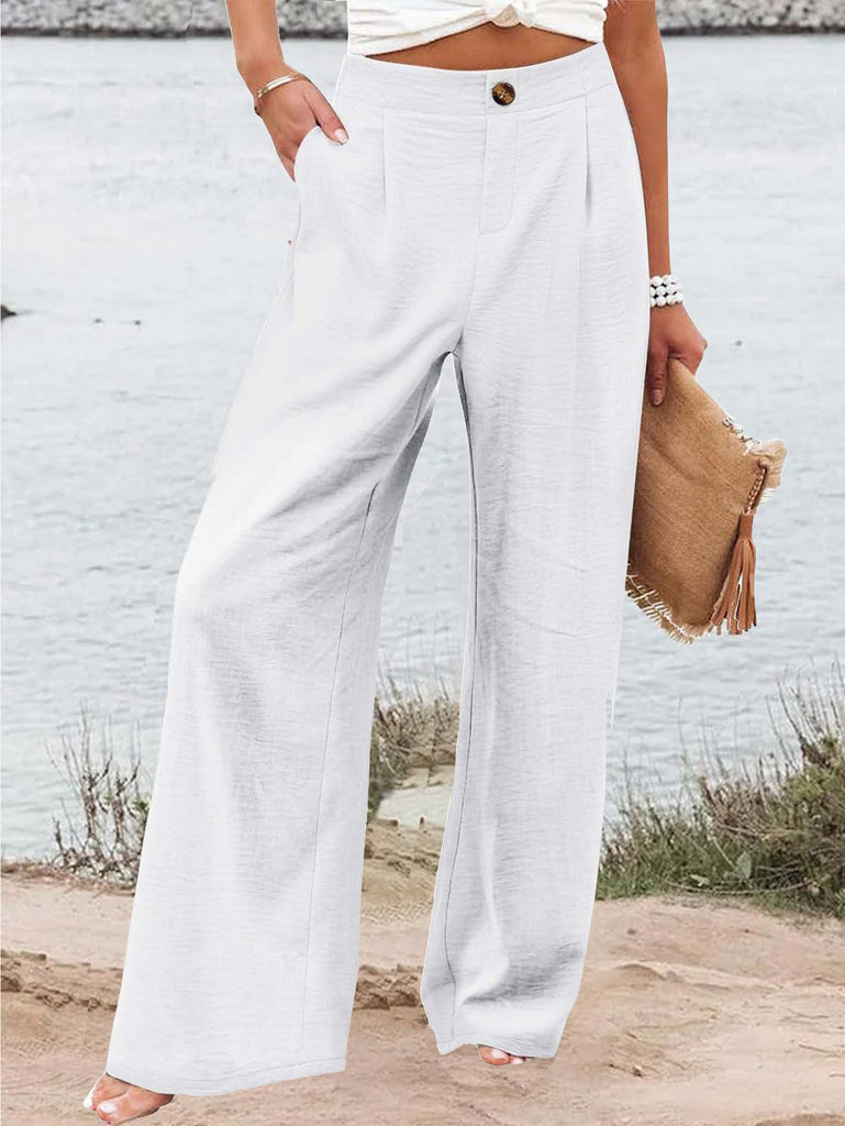 White Women Pants