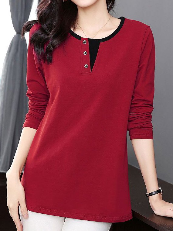 Brown Plus Size T-shirts