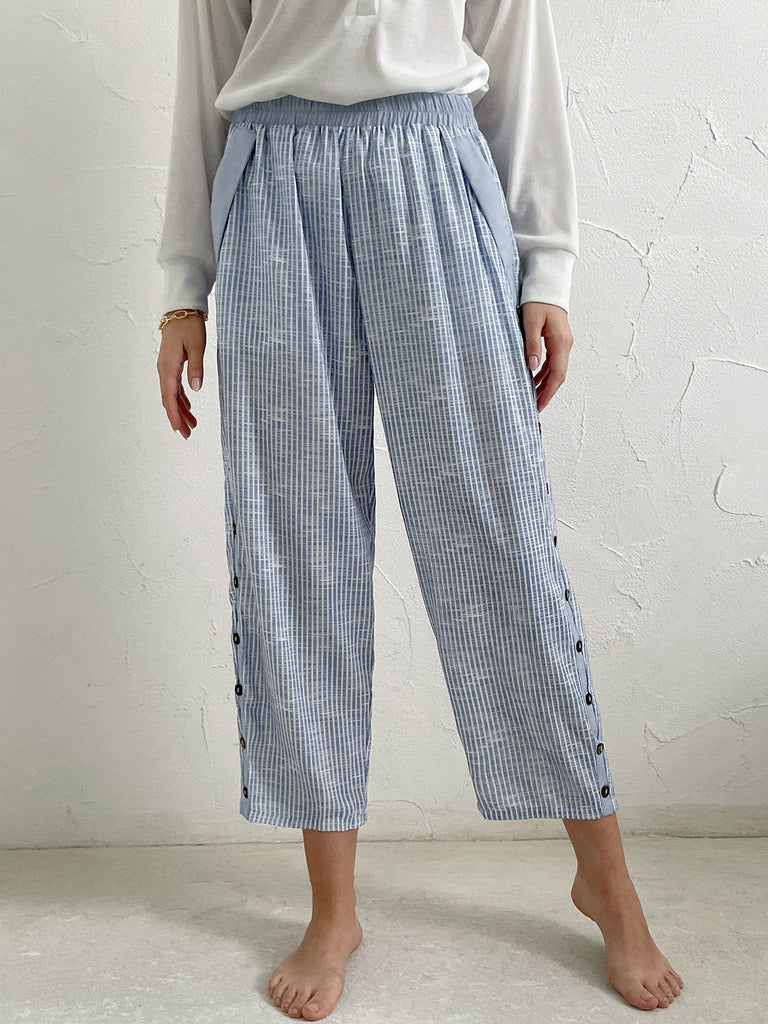 Stripe Women Pants