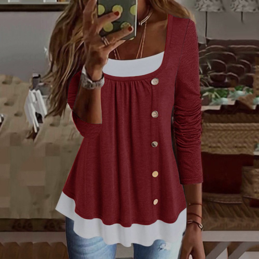 Deep Gray Women Blouses