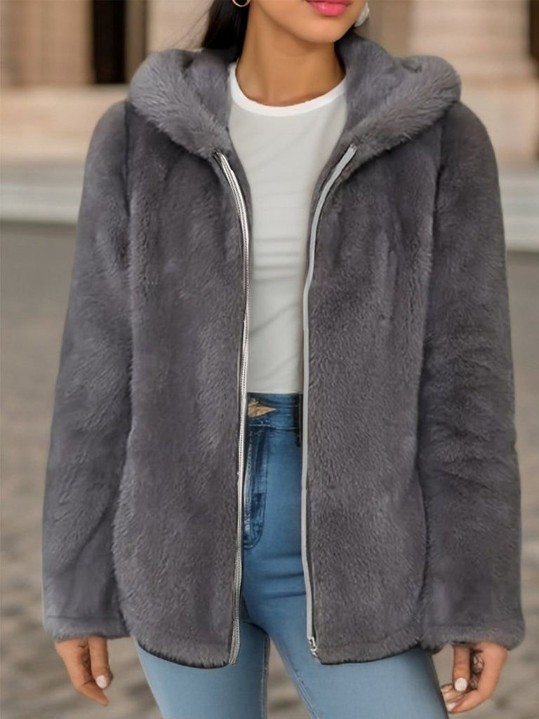 Gray Plus Size Jackets