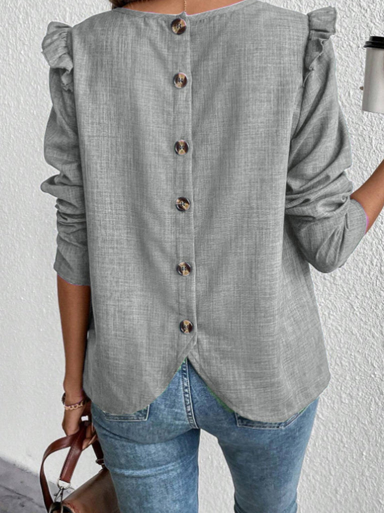Gray Women Blouses