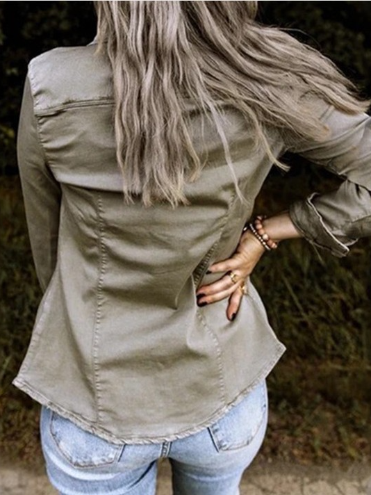 Gray Women Jackets