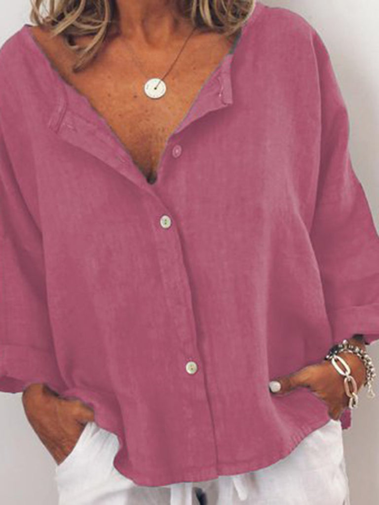 Deep Gray Plus Size Shirts