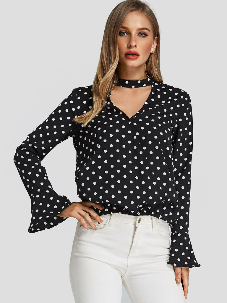 Ladies Black Blouses