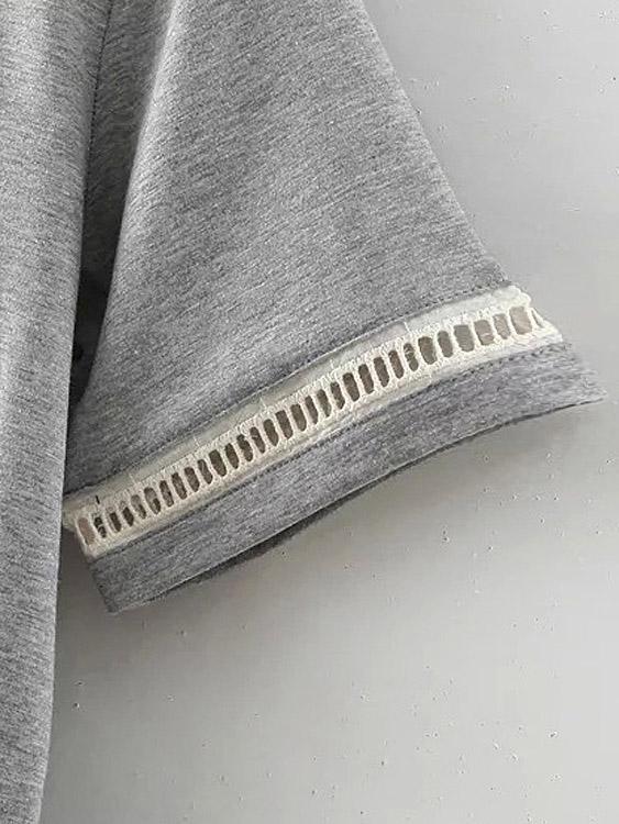 Ladies Grey Mini Dresses