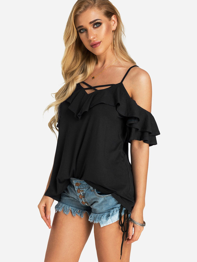 Ladies Black T-Shirts