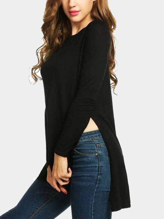 Womens Black T-Shirts
