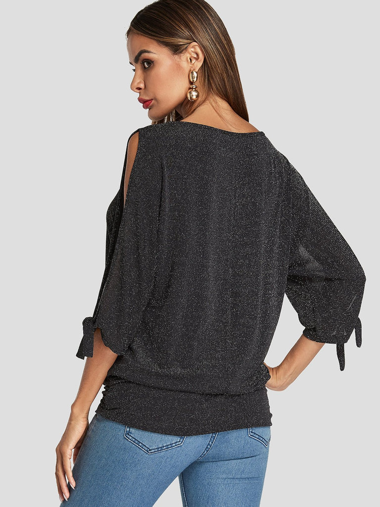 Womens Black T-Shirts