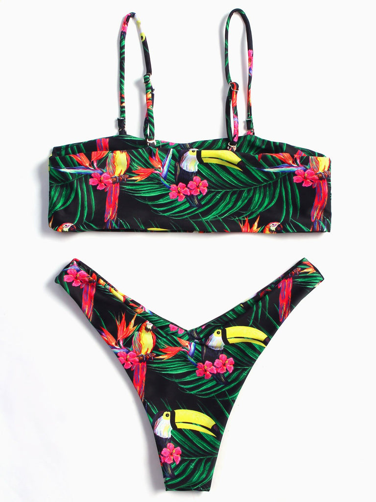 Womens Floral Bikinis