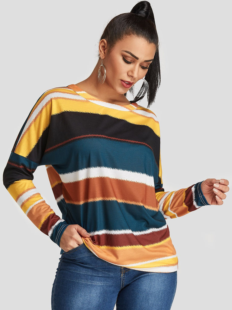 Ladies Color Block T-Shirts