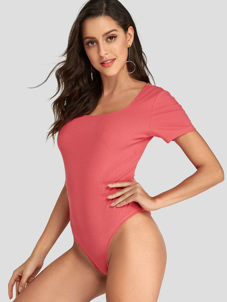 Ladies Pink Bodysuits