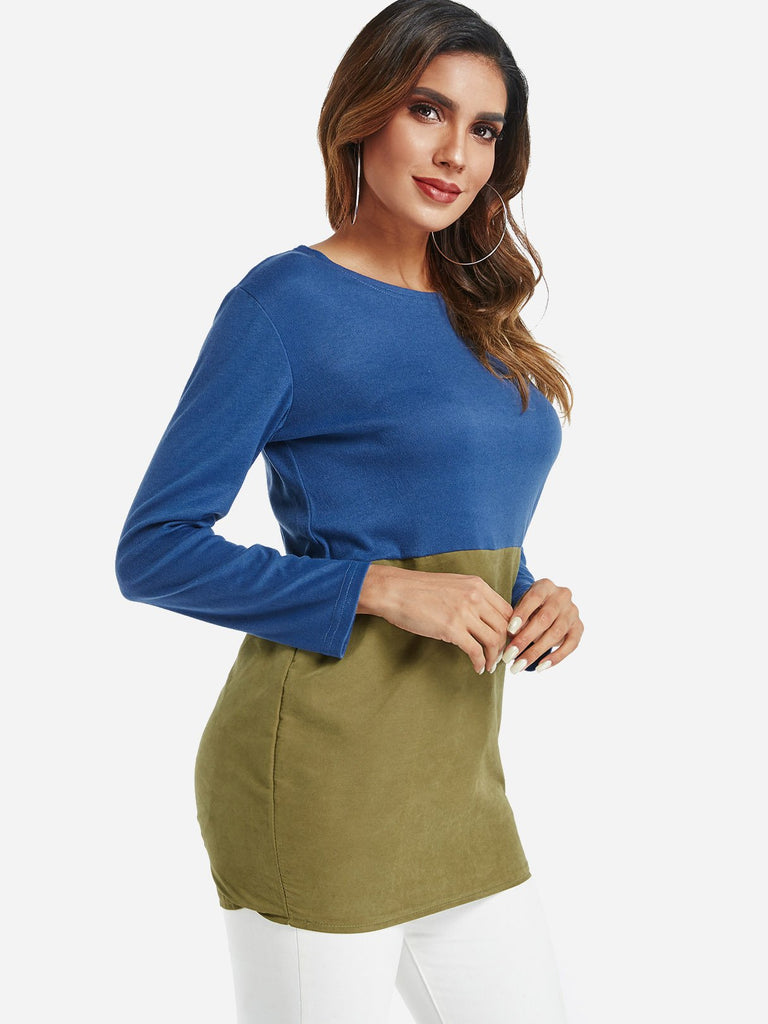 Ladies Color Block T-Shirts