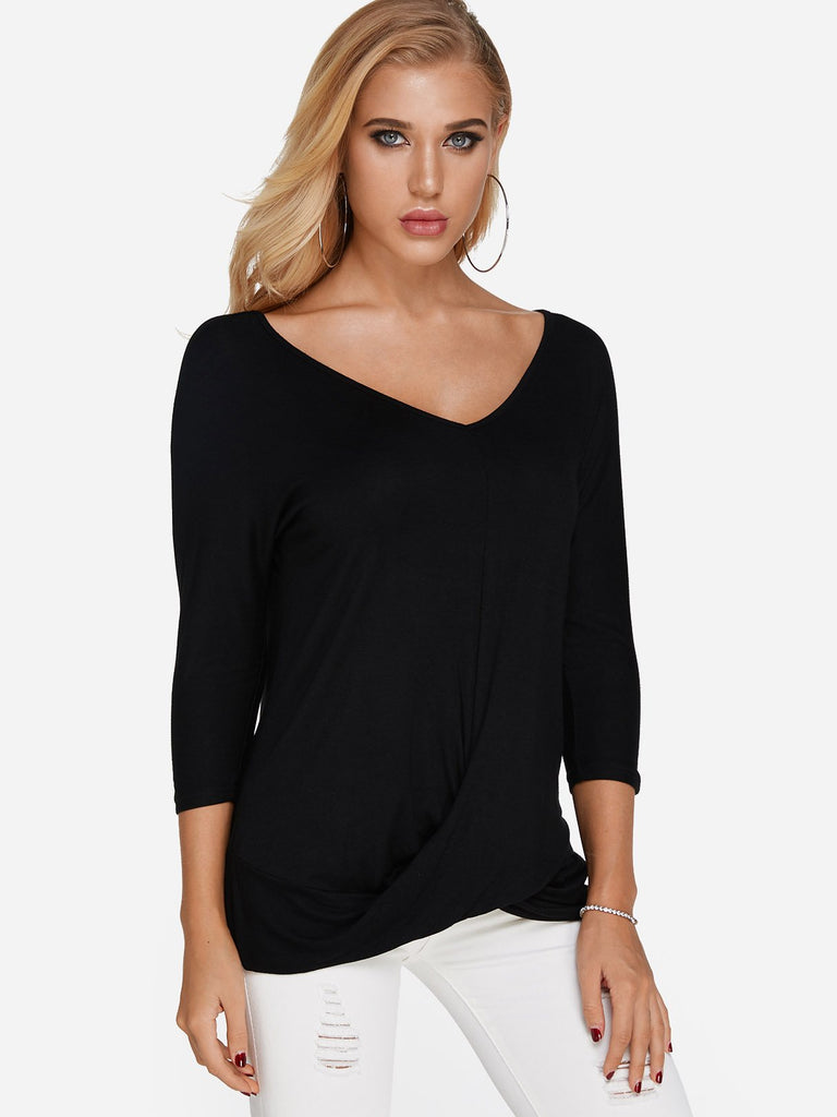 Ladies 3/4 Sleeve T-Shirts