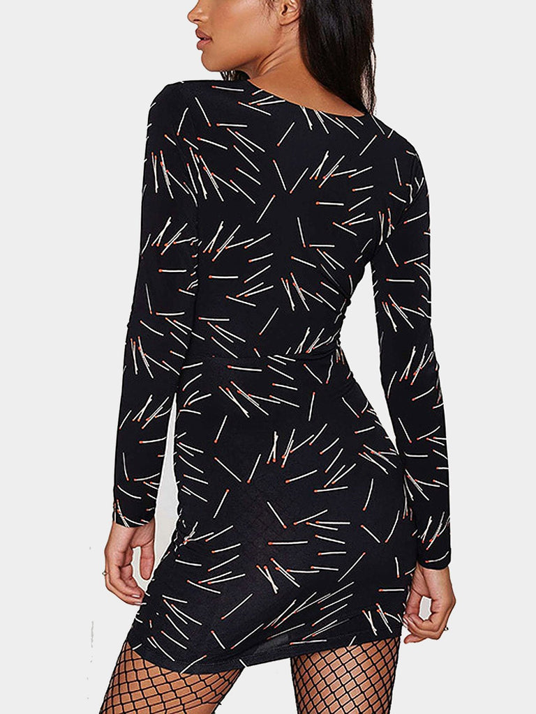 Womens Black Bodycon Dresses