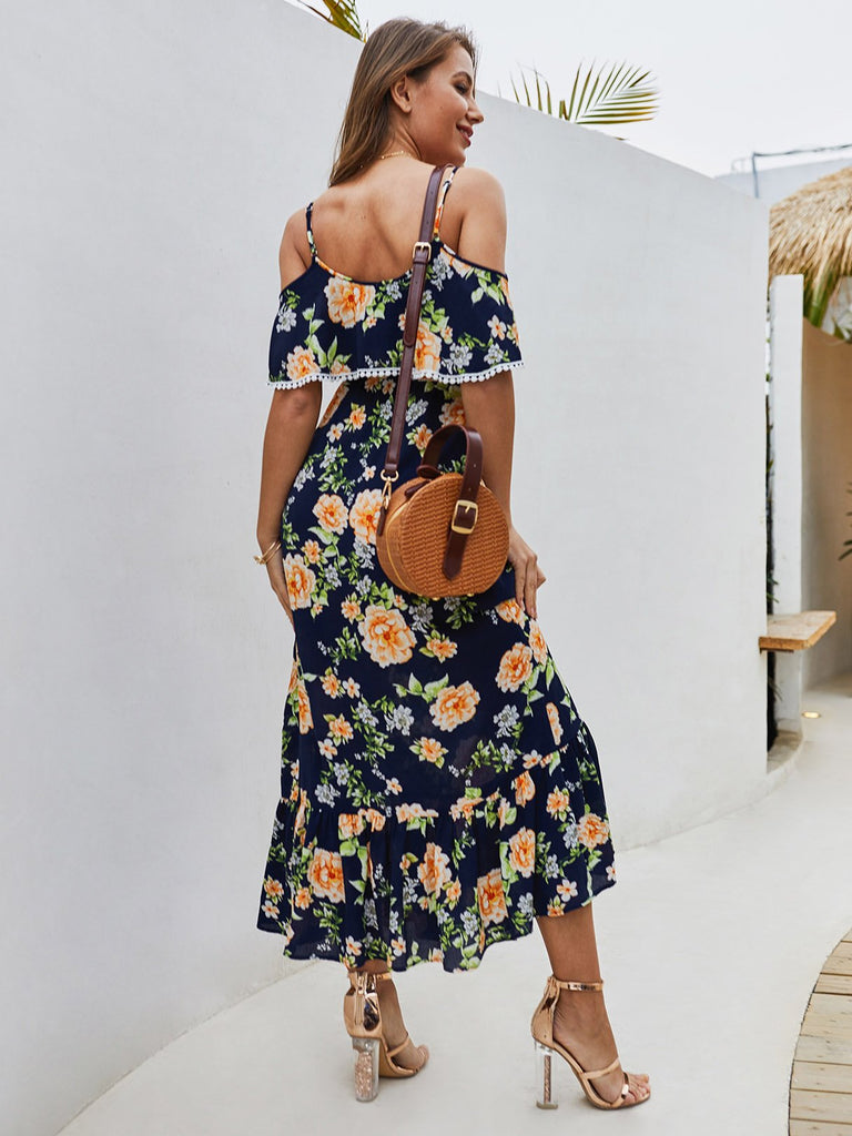 Womens Floral Maxi Dresses