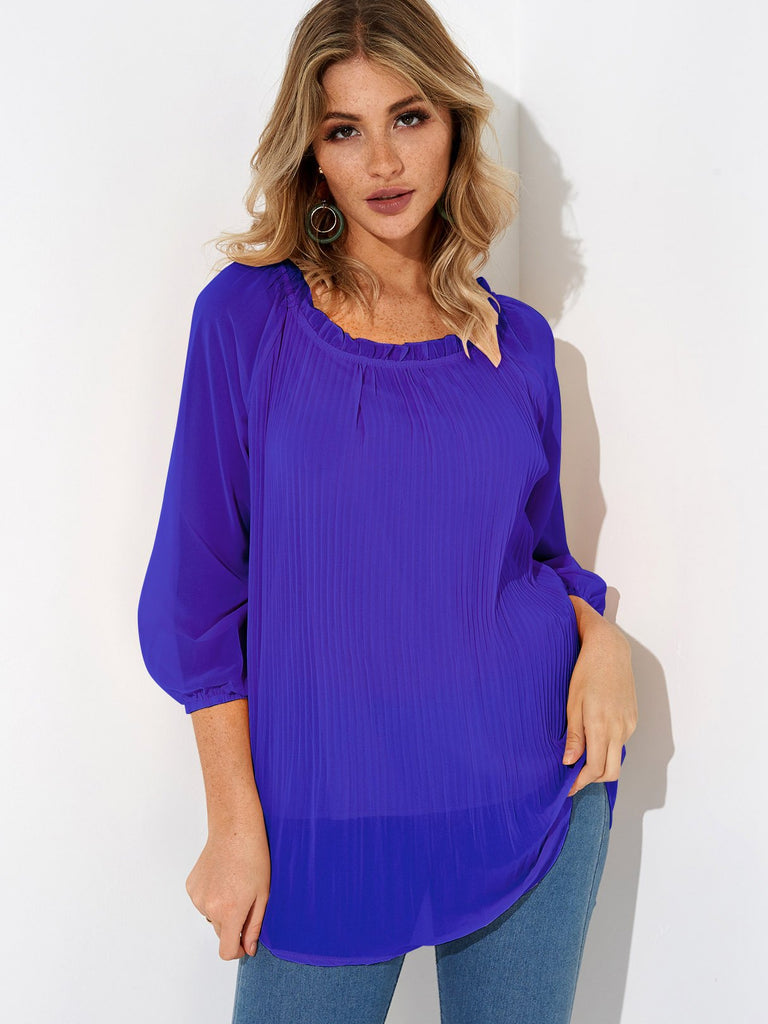 Elegant White Evening Blouses
