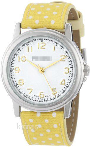 Best Cheap Cloth 18 mm Watch Strap 0231SX-YELLOW_K0027619