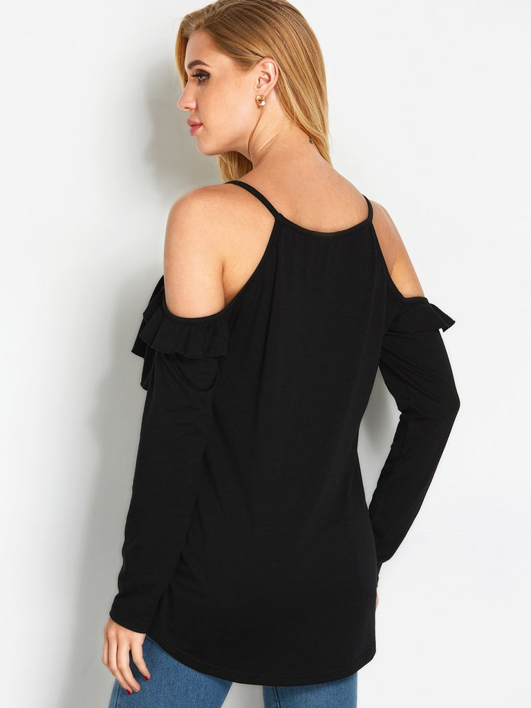 Womens Black Blouses