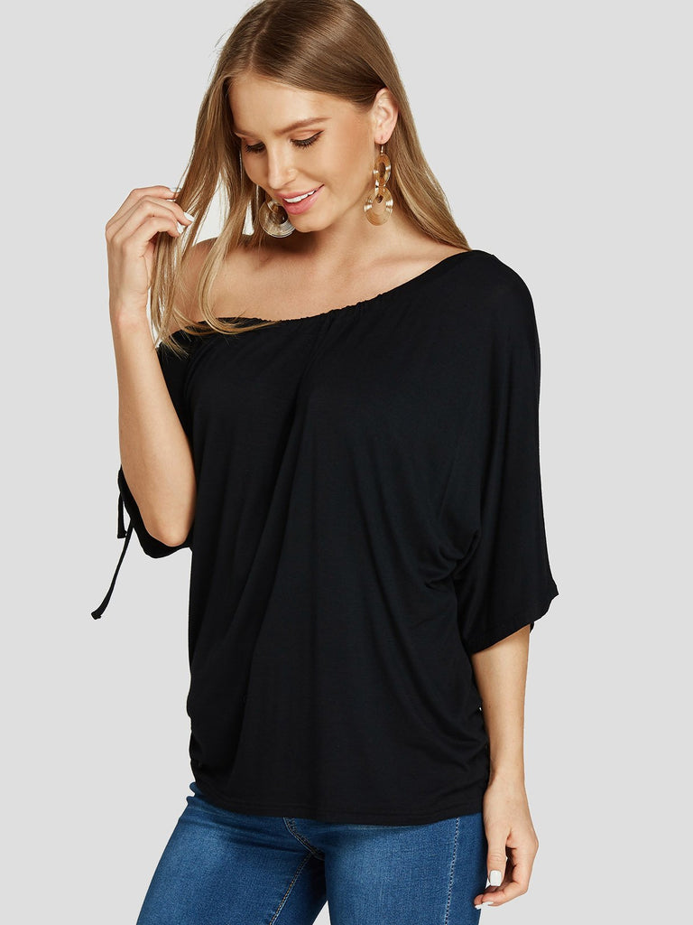 Ladies Black T-Shirts