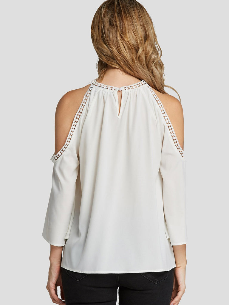 Ladies 3/4 Sleeve Blouses