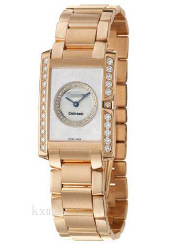 Cheap Elegant Rose Gold 17 mm Watch Belt 311237_K0025713