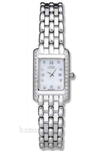 Cheap Designer 18Ct White Gold 12 mm Watch Band 311313_K0025711
