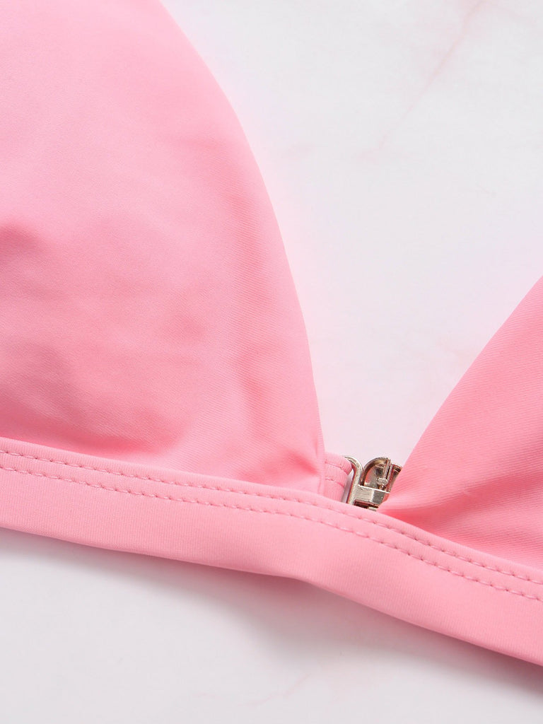 Ladies Pink Bikinis