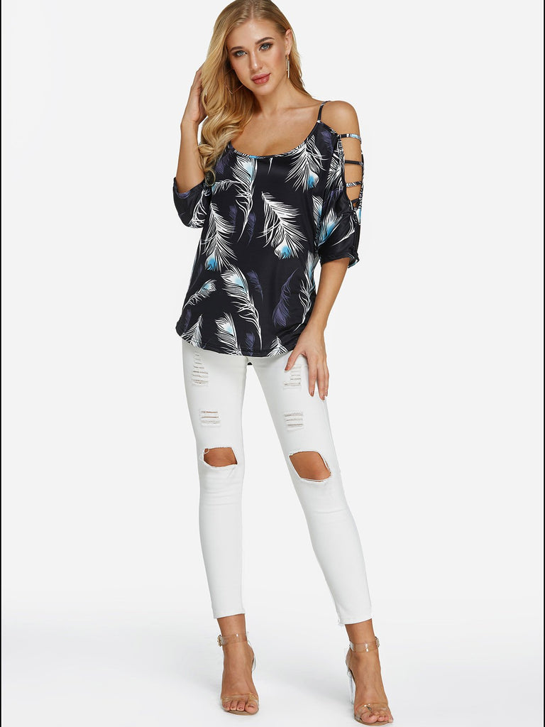 Ladies 3/4 Sleeve Blouses