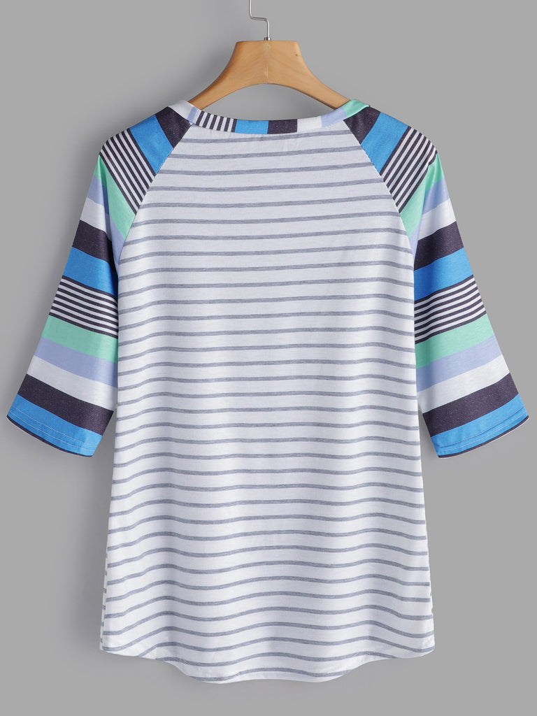 Womens Blue T-Shirts