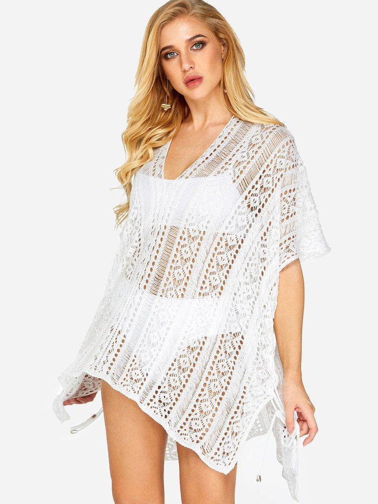 Ladies White Cover-Ups