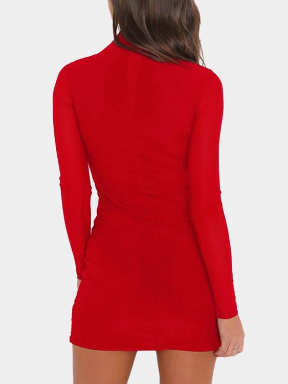 Womens Red Mini Dresses