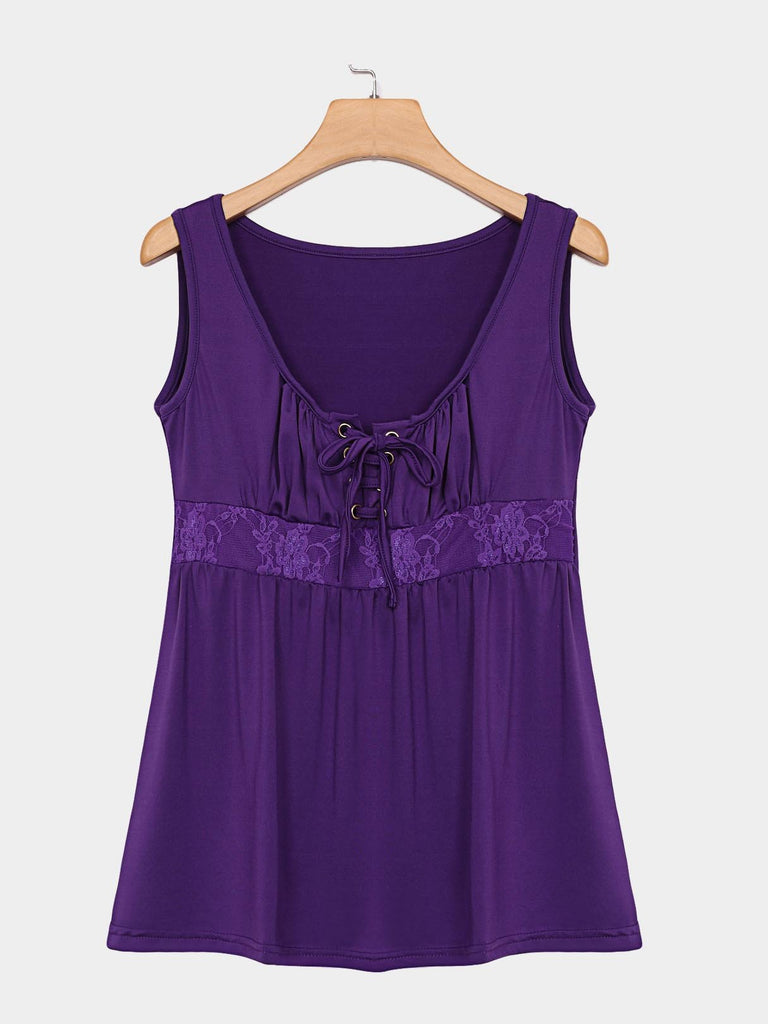 Womens Purple Camis