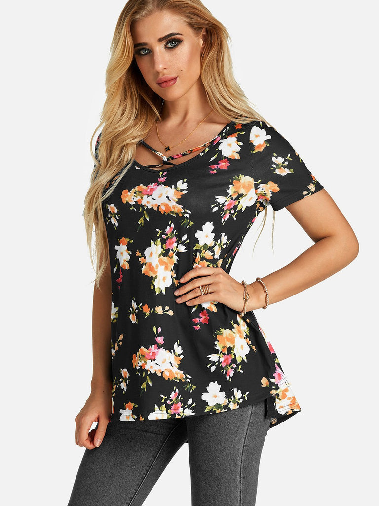 Ladies Black T-Shirts