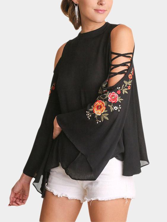 Ladies Black Blouses