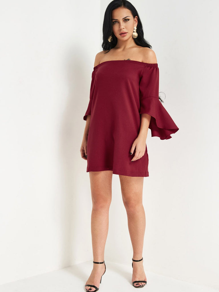 Womens 3/4 Sleeve Dresses