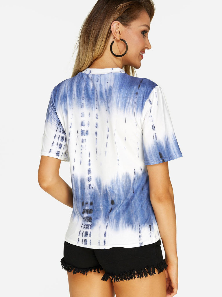 Womens Blue T-Shirts