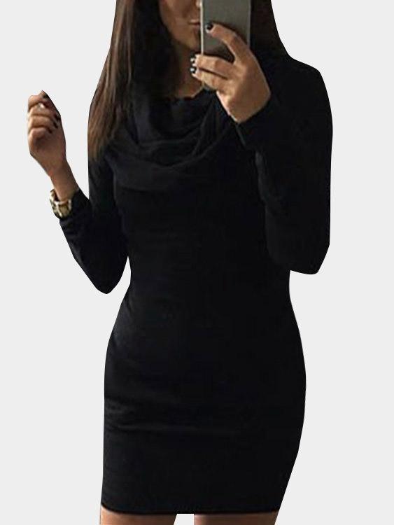 Ladies Long Sleeve Mini Dresses