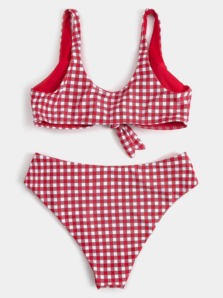 Womens Red Bikinis