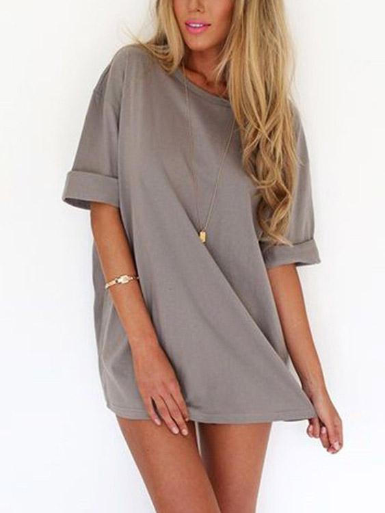 Ladies Grey Mini Dresses