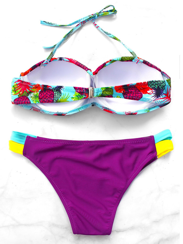 Womens Purple Bikinis