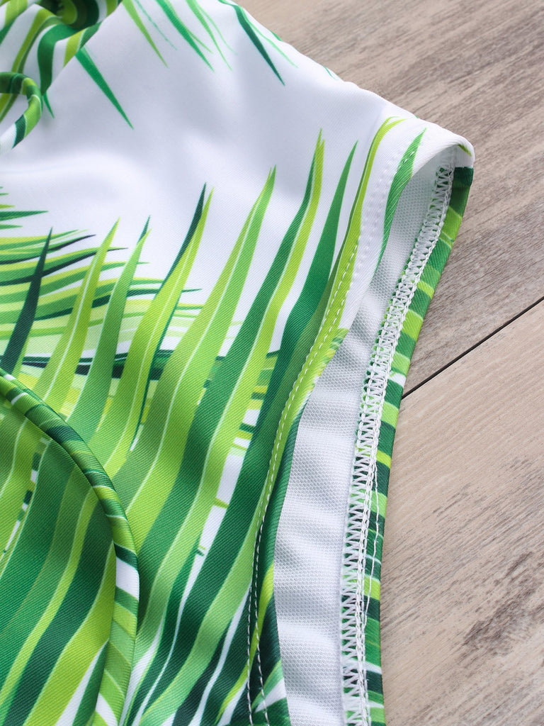 Womens Sleeveless One-Pieces Swimwears