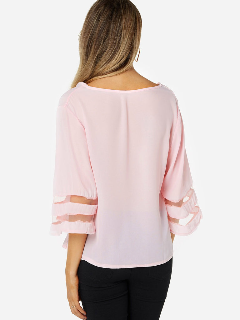 Ladies V-Neck Blouses