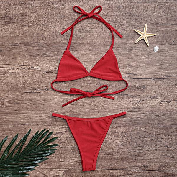 Halter Bandeau Bikini