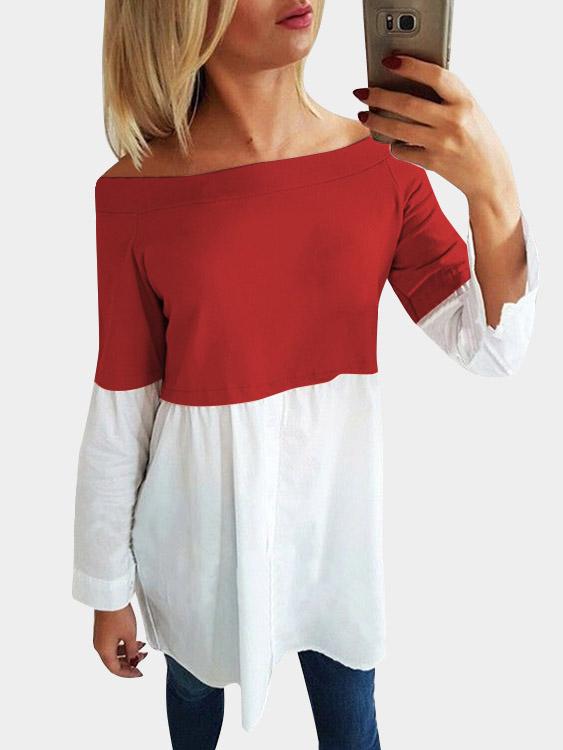 Womens Red T-Shirts