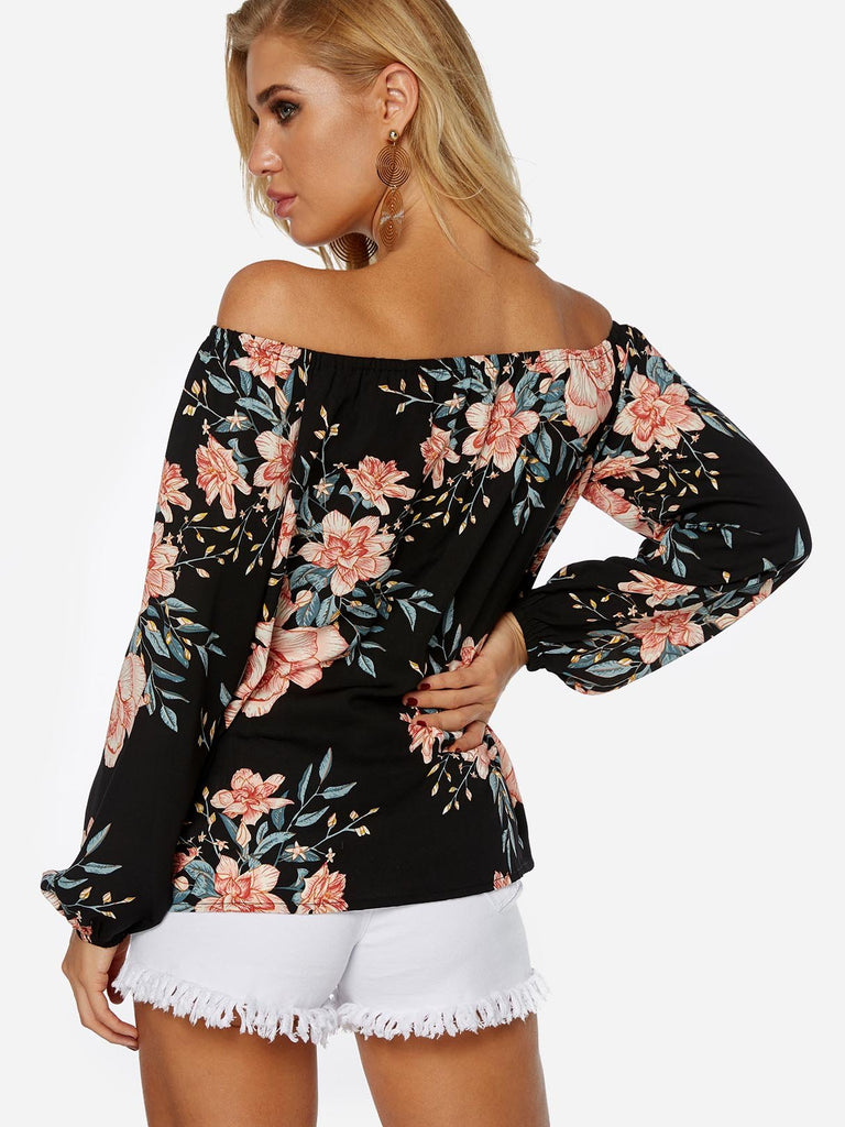 Womens Black Blouses
