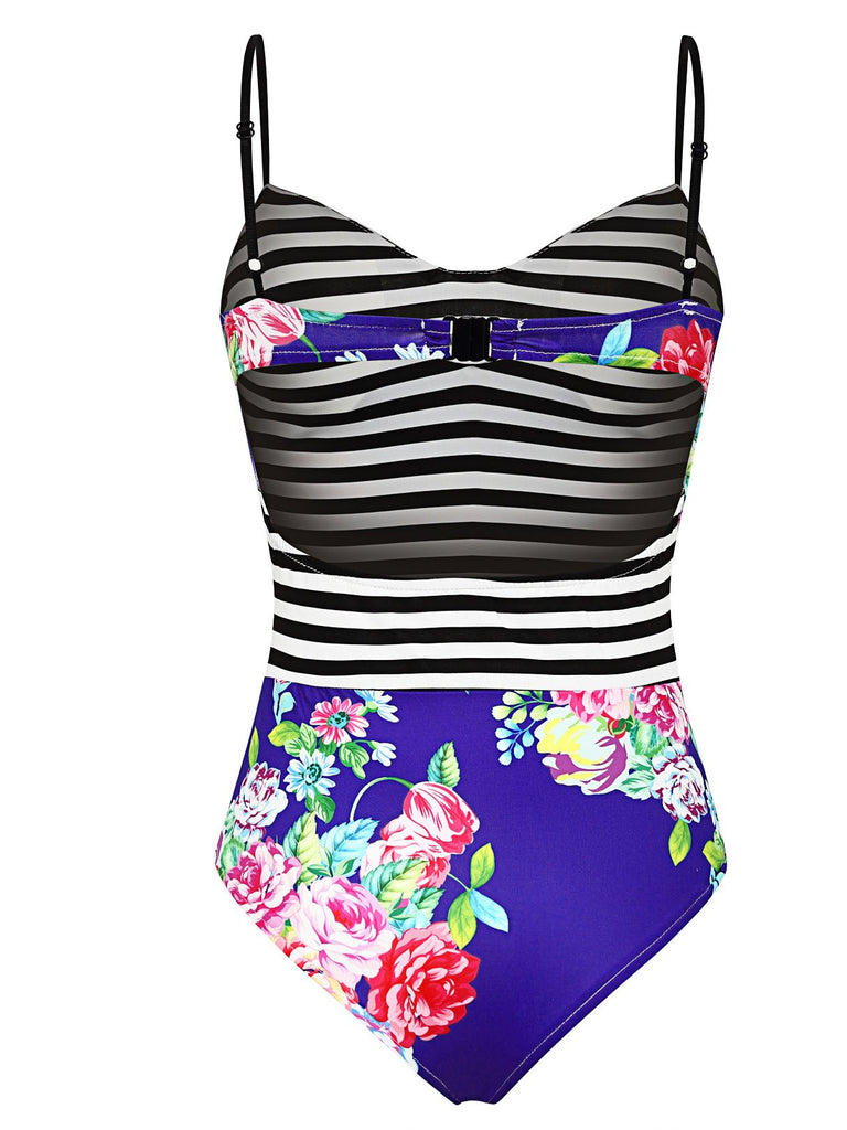 Ladies Blue One-Pieces