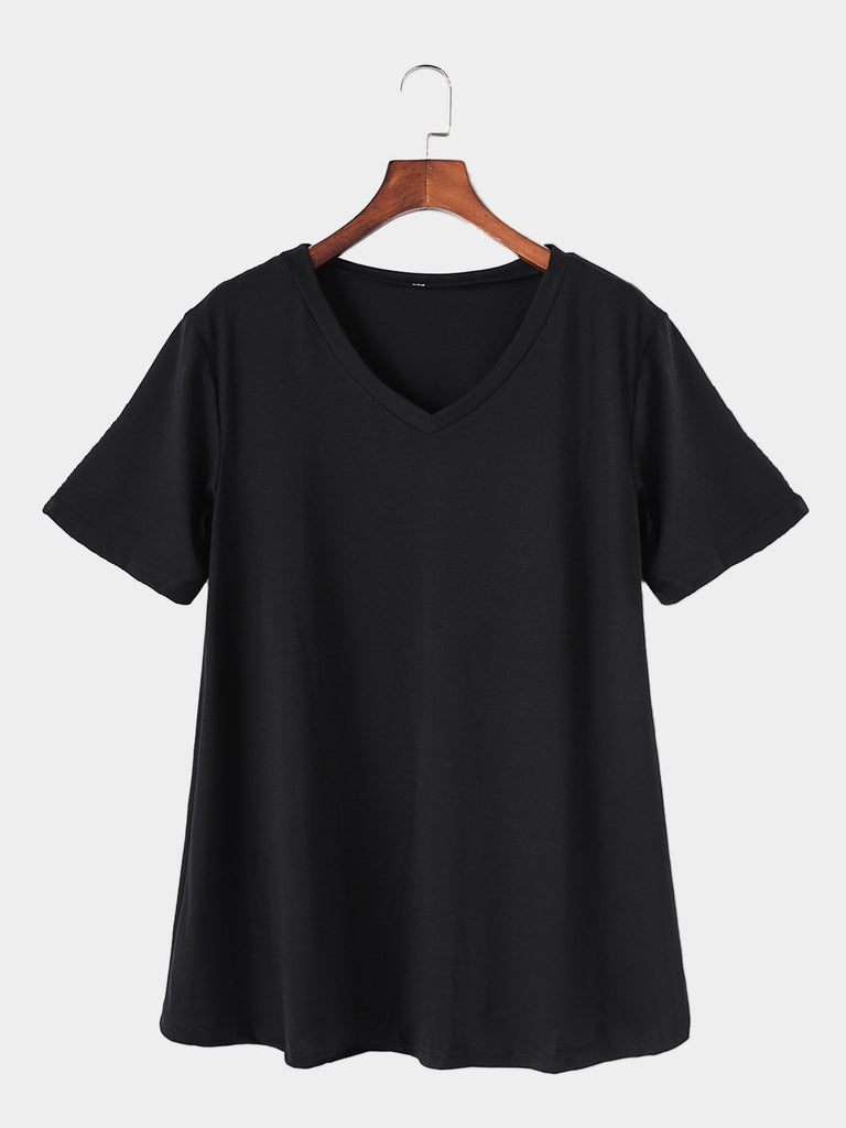 Womens Black T-Shirts