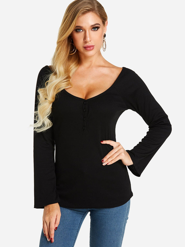 Ladies Long Sleeve Top