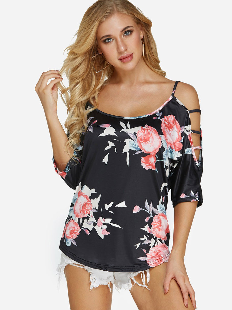 Ladies 3/4 Sleeve Blouses